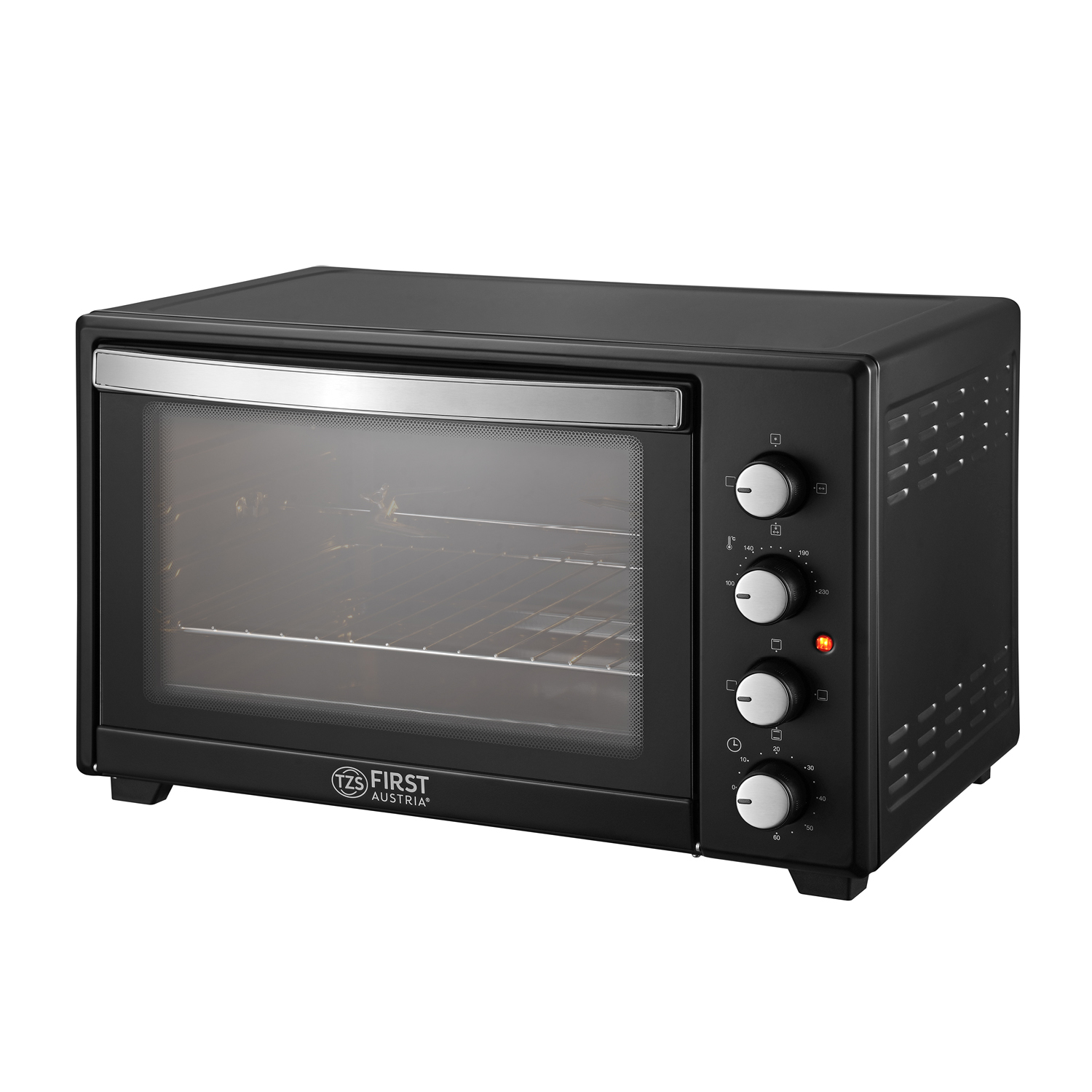 Minibackofen 45L I Premium-X Coating (Antihaftbeschichtung) I Umluft I Rezeptheft