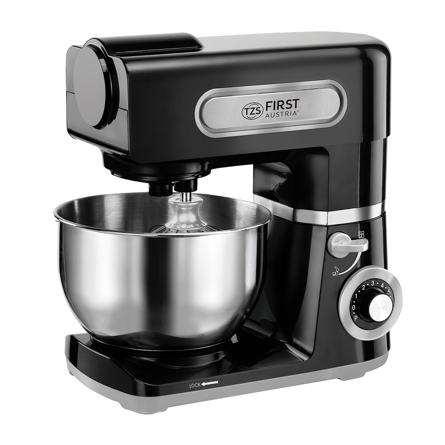 Teigknetmaschine 1500 Watt | 6 Liter Edelstahlschüssel
