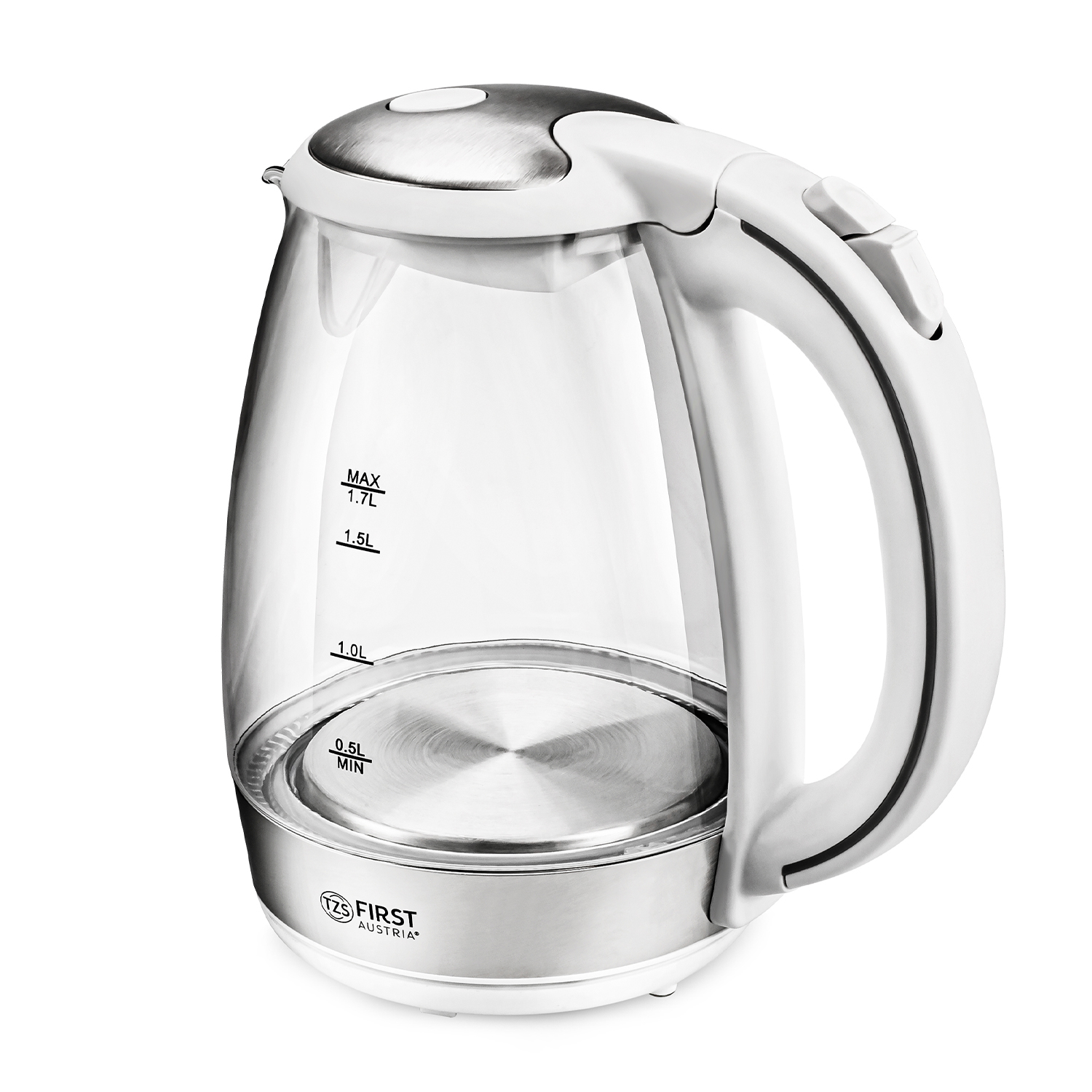 Glaswasserkocher 2200 Watt | 1,7 Liter