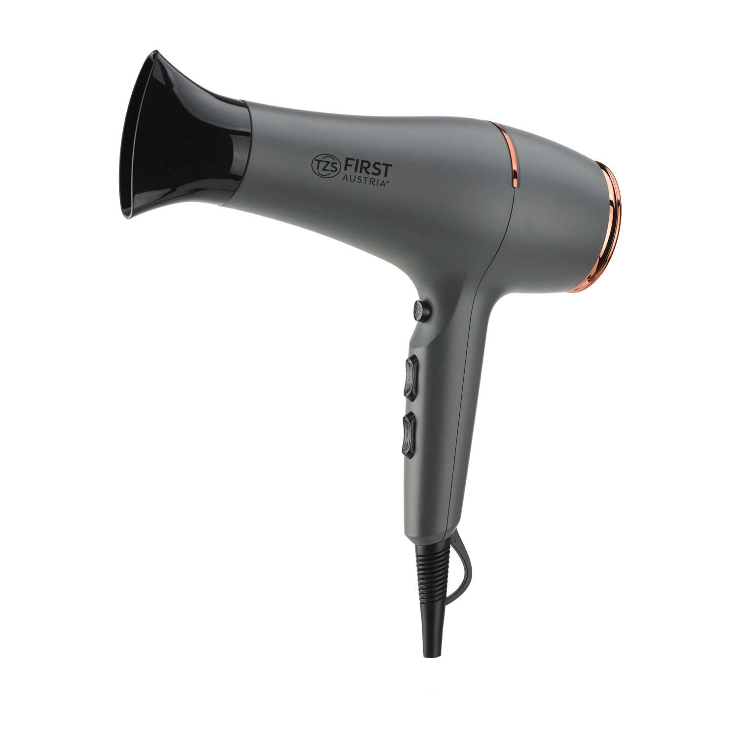 Haarfön 2200 Watt | Ionic | Diffuser | Grau