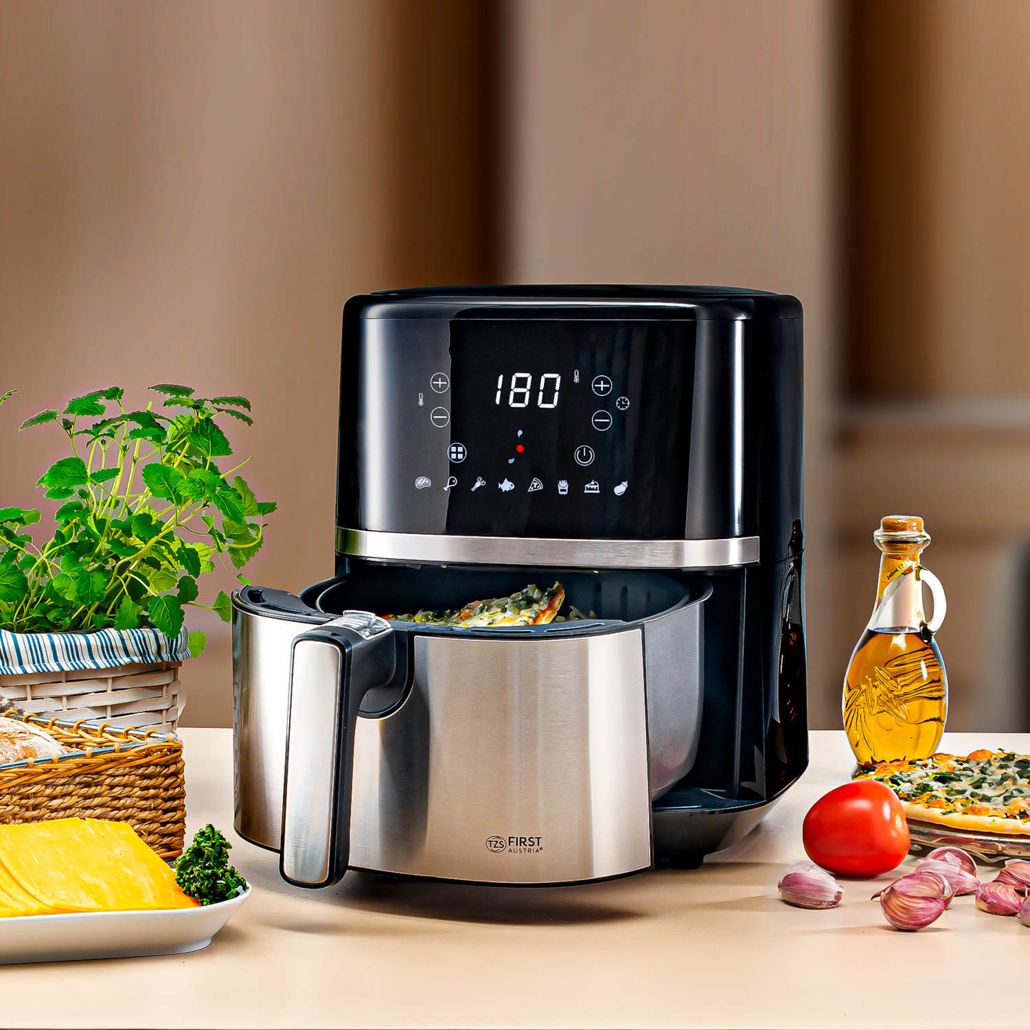 Heissluftfritteuse | Airfryer | 1500 Watt | 3,5 Liter