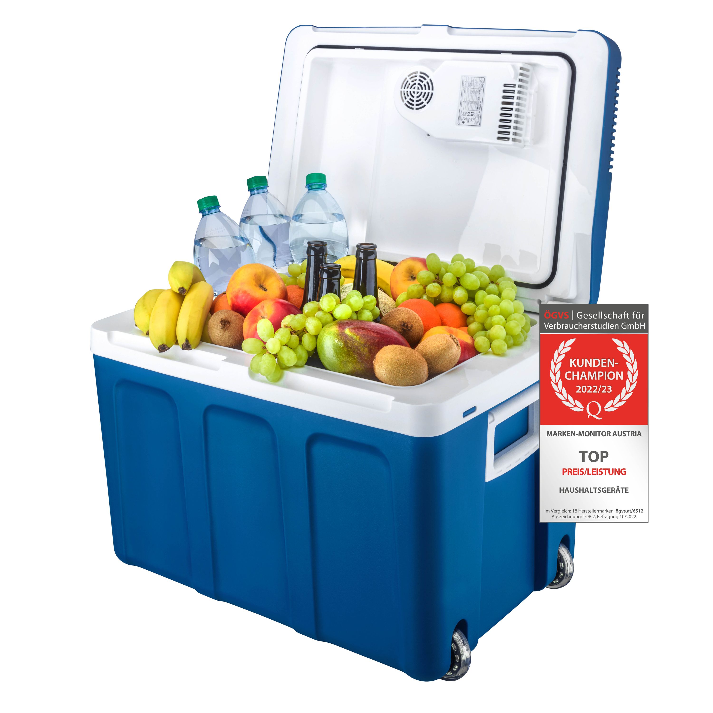 Elektrische Kühlbox | 45 Liter | Blau