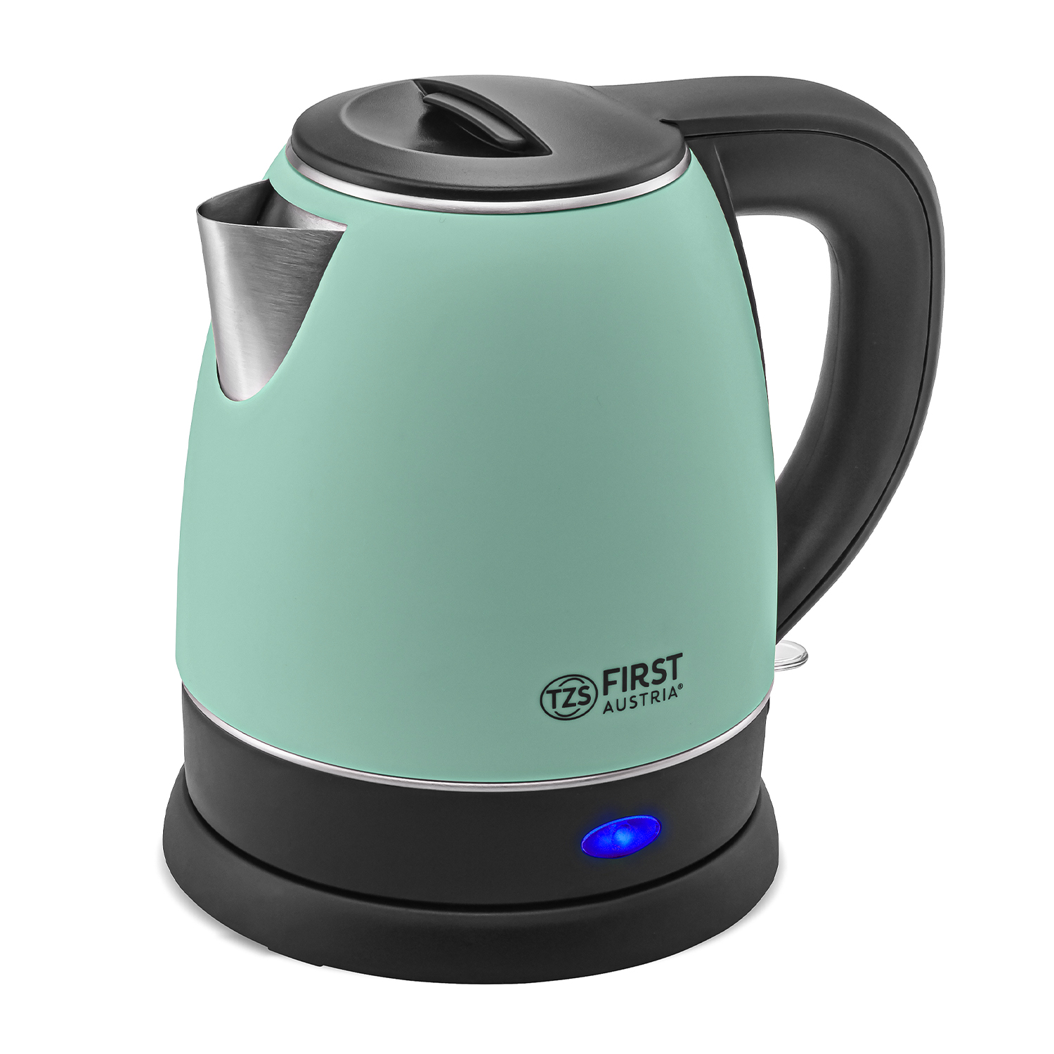 Stahlwasserkocher 2200 Watt | 1,2 Liter | Doppelwand