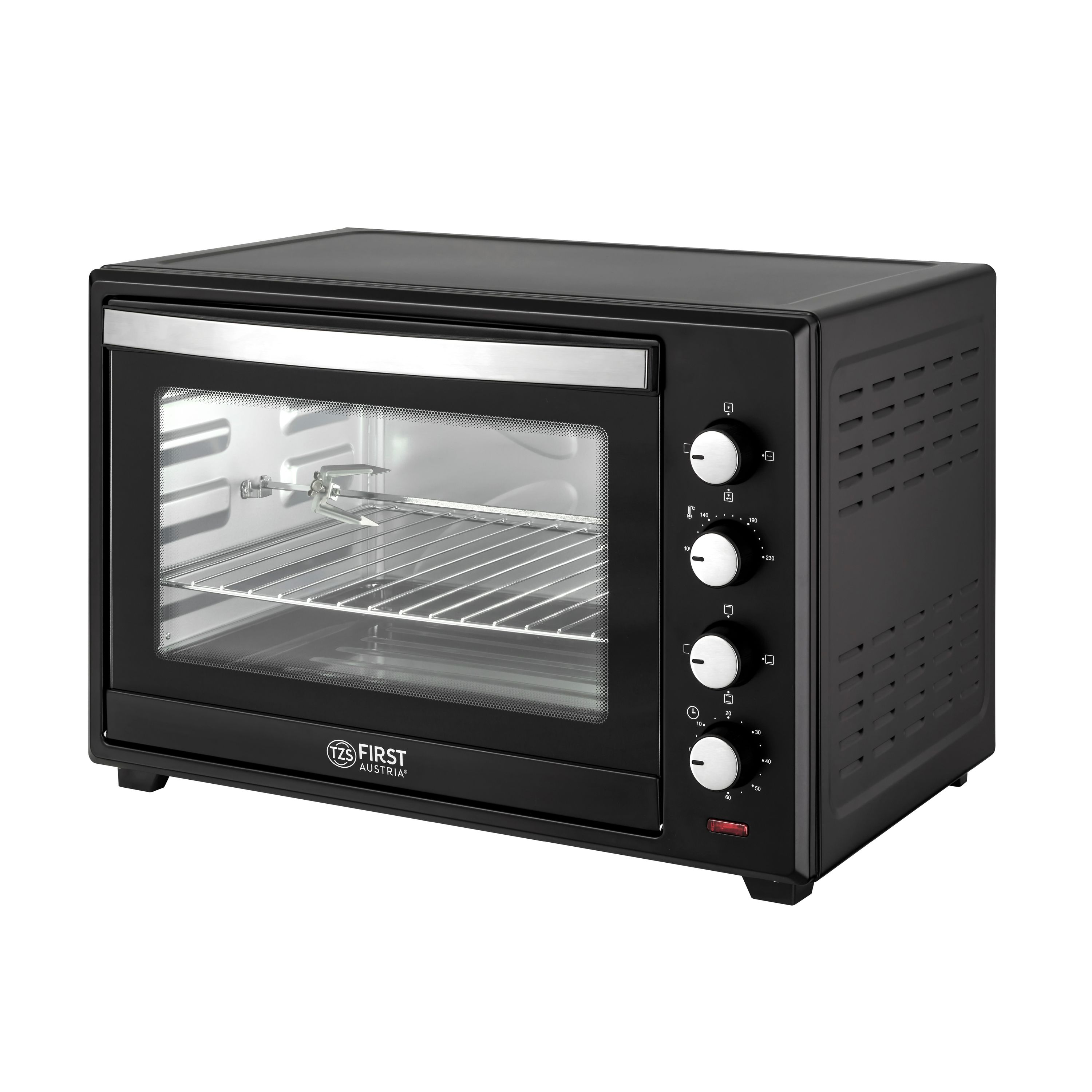 Minibackofen | 60L | 2000 Watt | Rotisserie | Umluft