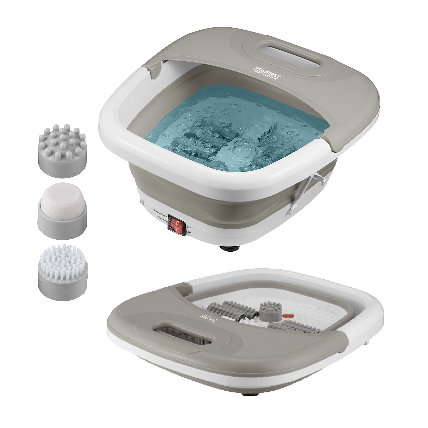Massage Fußbad | 450 Watt | Faltbar