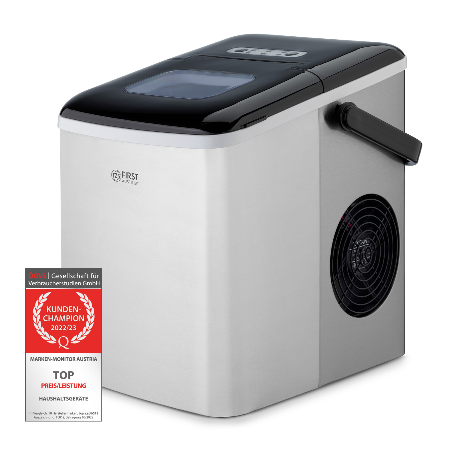 Eiswürfelmaschine | 1,8 Liter Wassertank 